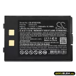 Utángyártott Star Hordozható nyomtató Li-ion akkumulátor 7.4V 1100mAh A800-002 - CameronSino