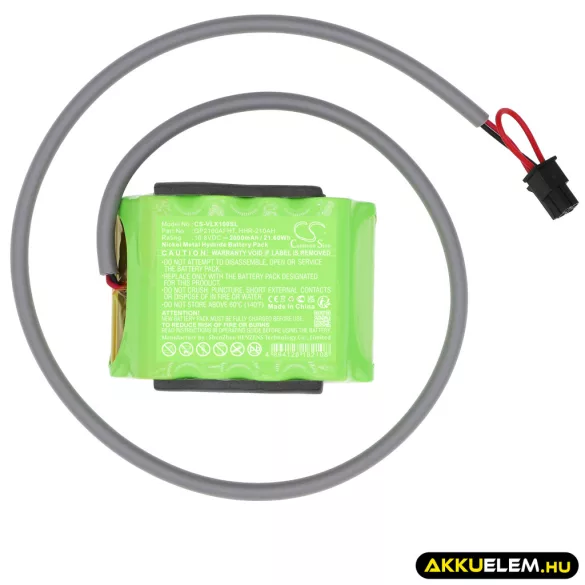 Utángyártott Velux okosotthon készülék Ni-MH akkumulátor 10.8V 2000mAh GP2100AFHT, 865103 - CameronSino