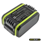 Utángyártott Worx szerszámgép Li-ion akkumulátor 20V 4000mAh WA3593, WA3595 - CameronSino