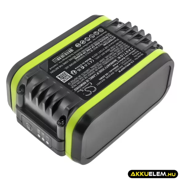 Utángyártott Worx szerszámgép Li-ion akkumulátor 20V 4000mAh WA3593, WA3595 - CameronSino