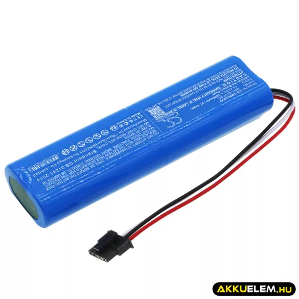 Utángyártott Viomi porszívó Li-ion akkumulátor 14.4V 2600mAh INR21700 50E-4S1P-CRL200S+ KÉK - CameronSino