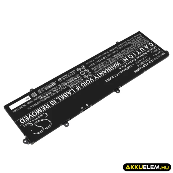 Utángyártott Asus laptop Li-Polymer akkumulátor 11.61V 5400mAh C31N2019 - CameronSino