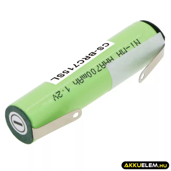Utángyártott Braun Borotva Ni-MH akkumulátor 1.2V 700mAh 4HGAE-LFU, HR-4U - CameronSino