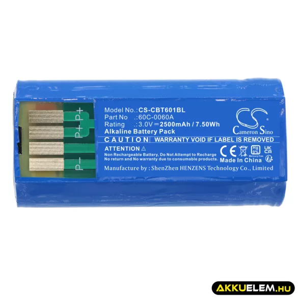 Utángyártott Cattron Theimeg Daru távirányító Alkaline elem 3V 2500mAh 60C-0060A - CameronSino