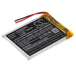   Utángyártott Denon Vezeték nélküli fejhallgató Li-Polymer akkumulátor 3.7V 650mAh PT403648 - CameronSino