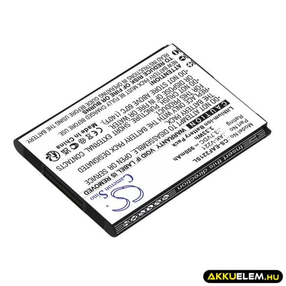 Utángyártott Emporia mobil Li-ion akkumulátor 3.7V 900mAh AK-V221, AK-V221-4G - CameronSino
