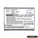 Utángyártott Emporia mobil Li-ion akkumulátor 3.7V 900mAh AK-V221, AK-V221-4G - CameronSino