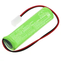   Utángyártott EluBat Vészvilágítás Ni-MH akkumulátor 2.4V 2000mAh 671817.009 - CameronSino