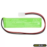 Utángyártott EluBat Vészvilágítás Ni-MH akkumulátor 2.4V 2000mAh 671817.009 - CameronSino