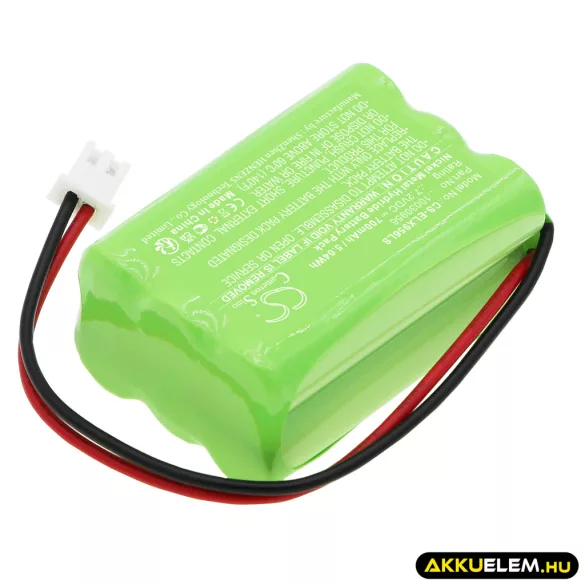 Utángyártott ESYLUX Vészvilágítás Ni-MH akkumulátor 7.2V 700mAh 10030956 - CameronSino