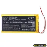 Utángyártott Fiio Erősítő Li-Polymer akkumulátor 3.8V 4000mAh AEC644690 - CameronSino