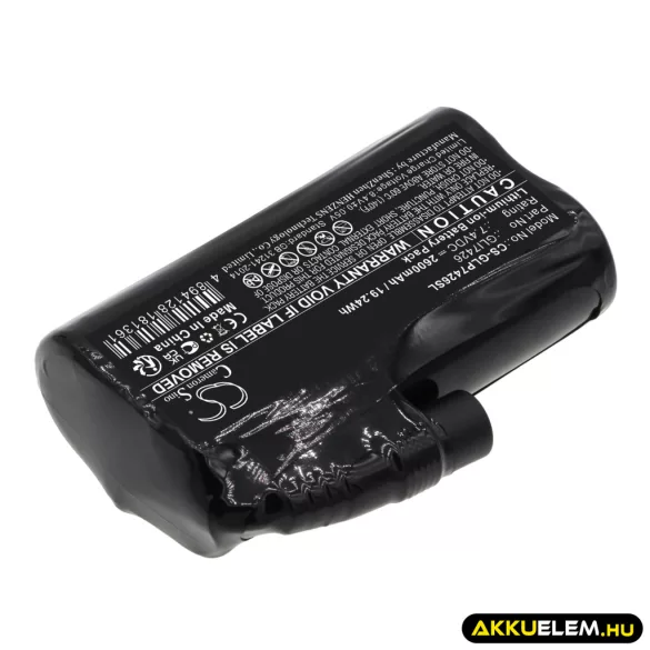 Utángyártott Glovii fűtött ruha Li-ion akkumulátor 7.4V 2600mAh GLI7426 - CameronSino