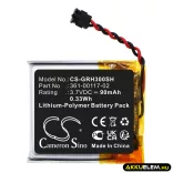 Utángyártott Garmin Okosóra Li-Polymer akkumulátor 3.7V 90mAh 361-00117-02 - CameronSino