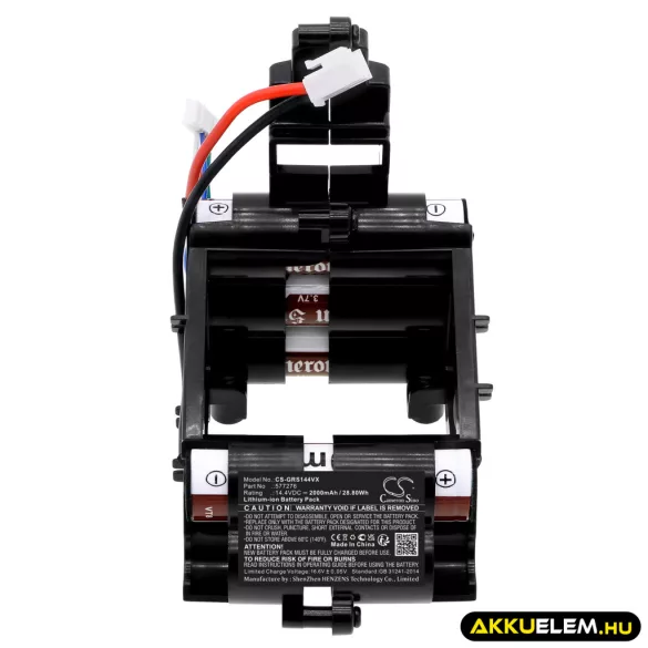 Utángyártott ETA porszívó Li-ion akkumulátor 14.4V 2000mAh 344700082, 344900120 - CameronSino