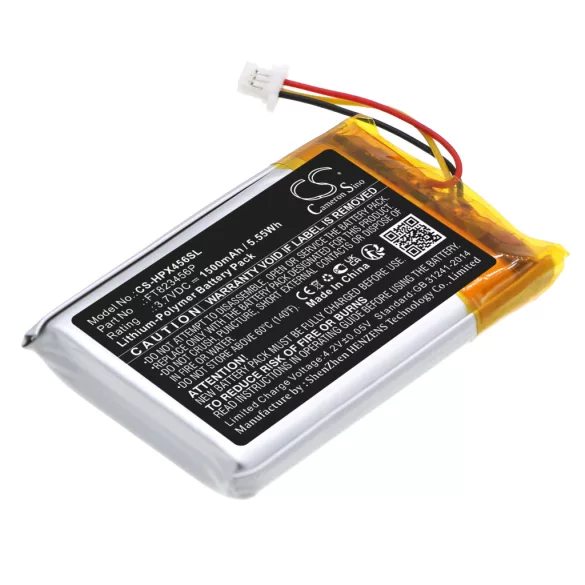 Utángyártott HyperX Vezeték nélküli fejhallgató Li-Polymer akkumulátor 3.7V 1500mAh FT823456P - CameronSino