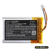 Utángyártott HyperX Vezeték nélküli fejhallgató Li-Polymer akkumulátor 3.7V 1500mAh FT823456P - CameronSino