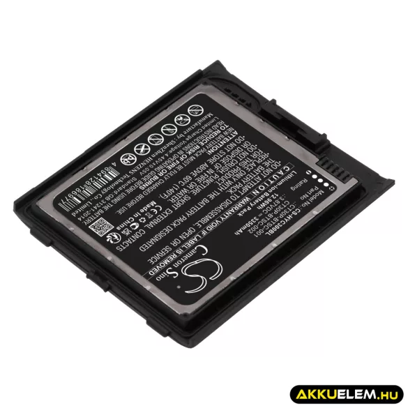 Utángyártott Honeywell Vonalkód szkenner Li-ion akkumulátor 3.87V 3350mAh CT30P-BTSC-001, CT30P-BTSC-002 - CameronSino