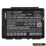 Utángyártott Honeywell Vonalkód szkenner Li-Polymer akkumulátor 3.8V 4700mAh 318-055-012, 318-055-018 - CameronSino