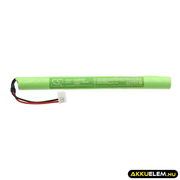 Utángyártott Johnson Controls PLC Ni-MH akkumulátor 3.6V 700mAh MS-BAT1020-0-SUB, MSBAT10200SUB - CameronSino