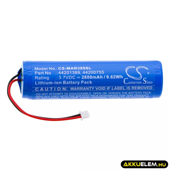 Utángyártott MARES GPS Li-ion akkumulátor 3.7V 2600mAh 44200755, 44201389 - CameronSino