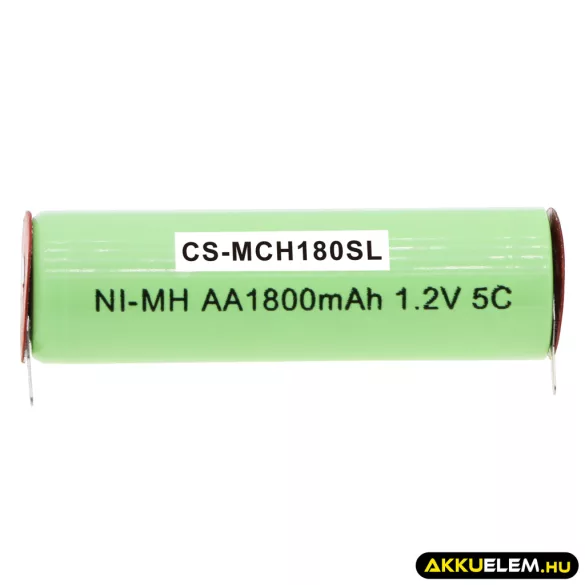 Utángyártott Philips Borotva Ni-MH akkumulátor 1.2V 1800mAh - CameronSino