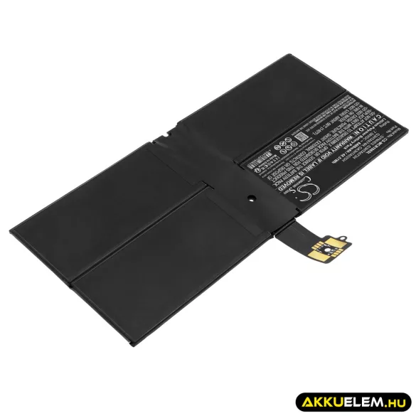Utángyártott Microsoft Tablet Li-Polymer akkumulátor 7.58V 6400mAh DYNH03, G3HTA073H - CameronSino