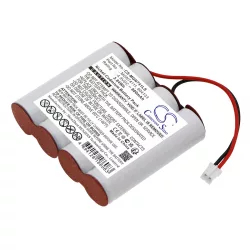   Utángyártott LUMINOX Vészvilágítás Ni-CD akkumulátor 4.8V 800mAh MGN74111, 804133 - CameronSino