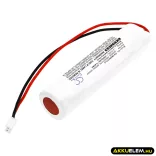 Utángyártott BAEH Vészvilágítás Ni-CD akkumulátor 2.4V 2000mAh 62526, 62552 - CameronSino