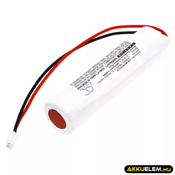 Utángyártott BAEH Vészvilágítás Ni-CD akkumulátor 2.4V 2000mAh 62526, 62552 - CameronSino
