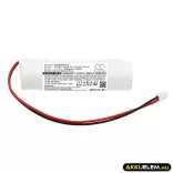 Utángyártott BAEH Vészvilágítás Ni-CD akkumulátor 2.4V 2000mAh 62526, 62552 - CameronSino