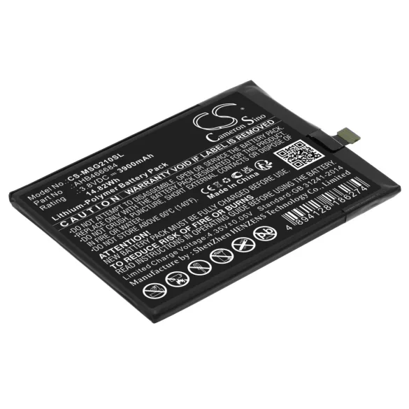 Utángyártott Meder mobil Li-Polymer akkumulátor 3.8V 3900mAh AHB466684 - CameronSino