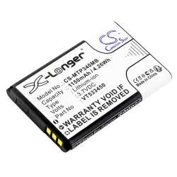   Utángyártott Motorola Babafigyelő Li-ion akkumulátor 3.7V 1150mAh VT533450 - CameronSino