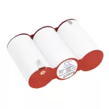 Utángyártott URA Vészvilágítás Ni-CD akkumulátor 3.6V 4000mAh MXN0050 - CameronSino