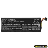 Utángyártott Nest biztonsági kamera Li-Polymer akkumulátor 3.65V 6000mAh G823-00179-01, GS25 - CameronSino