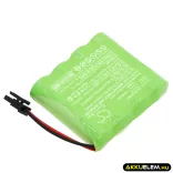 Utángyártott Philips Orvosi Ni-MH akkumulátor 4.8V 2000mAh 1870435, B11923 - CameronSino
