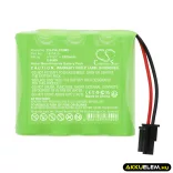 Utángyártott Philips Orvosi Ni-MH akkumulátor 4.8V 2000mAh 1870435, B11923 - CameronSino