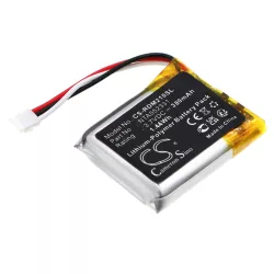   Utángyártott Rode Vezeték nélküli fejhallgató Li-Polymer akkumulátor 3.8V 380mAh NTA552331, 0442-0053-01 - CameronSino
