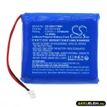 Utángyártott Pyle Testkamera Li-Polymer akkumulátor 3.8V 2750mAh - CameronSino