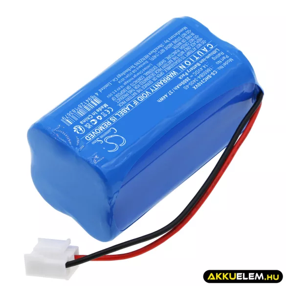 Utángyártott Shark porszívó Li-ion akkumulátor 14.4V 2600mAh 18650B4-3400-4S - CameronSino
