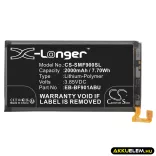 Utángyártott Samsung mobil Li-Polymer akkumulátor 3.85V 2000mAh EB-BF901ABU, GH82-20135A - CameronSino