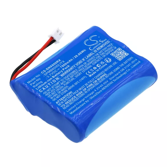 Utángyártott Spektrum Távirányító akkumulátor 3.7V SPMB6000LITX - CameronSino