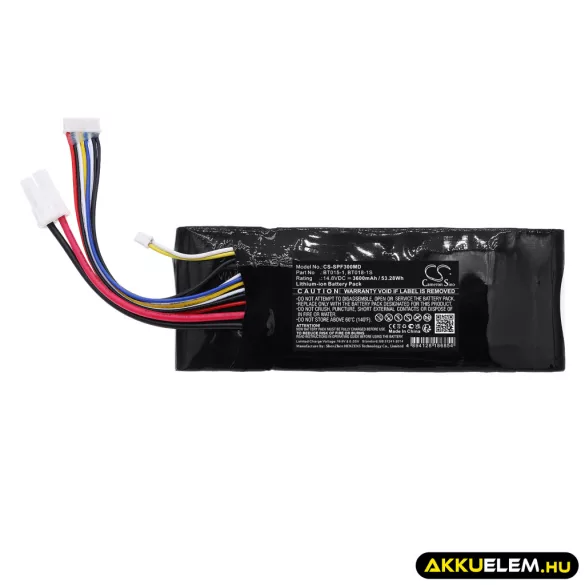 Utángyártott AirSep Orvosi Li-ion akkumulátor 14.8V 3600mAh BT015-1, BT018-1S - CameronSino