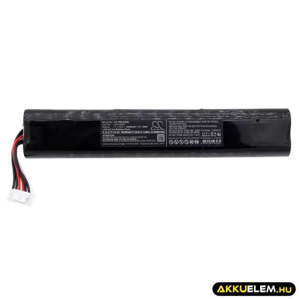 Utángyártott Teufel hangszóró Li-ion akkumulátor 11.1V 5200mAh ICR18650 - CameronSino