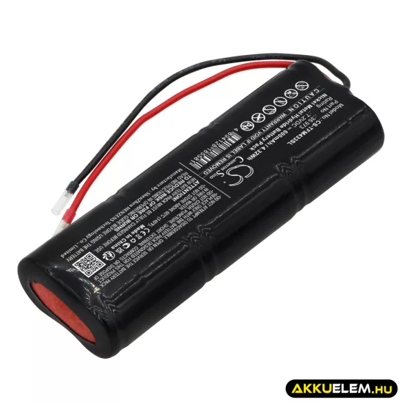 Utángyártott Telenot Riasztó rendszer Ni-MH akkumulátor 7.2V 600mAh 6/N-270AA, 35973 - CameronSino