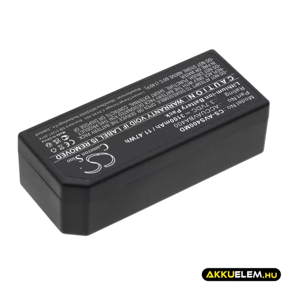 Utángyártott Veins Orvosi Li-ion akkumulátor 3.7V 3100mAh ACCUAVBA400, BA400 - CameronSino