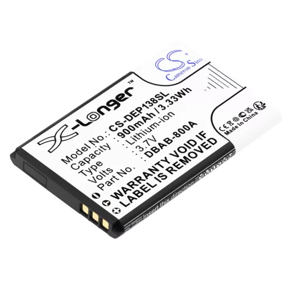 Utángyártott Doro mobil Li-ion akkumulátor 3.7V 900mAh DBAB-800A - CameronSino