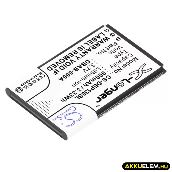 Utángyártott Doro mobil Li-ion akkumulátor 3.7V 900mAh DBAB-800A - CameronSino