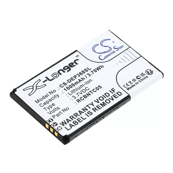 Utángyártott Doro mobil Li-ion akkumulátor 3.7V 1000mAh RCBNTC05 - CameronSino