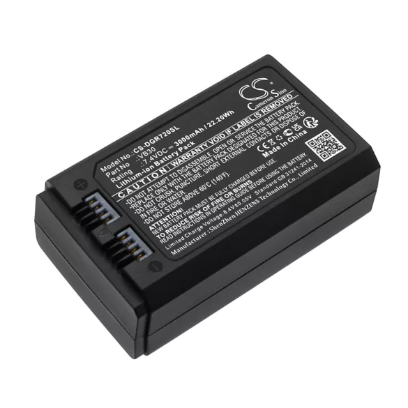 Utángyártott GODOX stroboszkóp Li-ion akkumulátor 7.4V 3000mAh VB30 - CameronSino