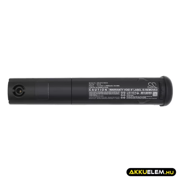 Utángyártott Dyson porszívó Li-ion akkumulátor 14.4V 2500mAh SV19, 414127-02 - CameronSino